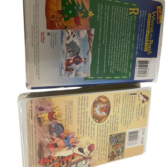 Vintage Disney Winnie the Pooh Kids VHS 90’s Set of 4 - Picture 7 of 9